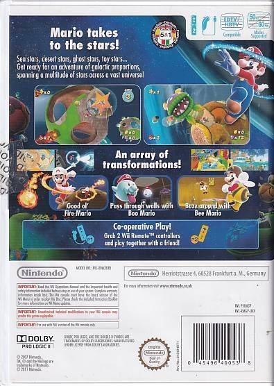 Super Mario Galaxy Nintendo Selects - Wii (B Grade) (Genbrug)